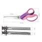 ✂️🧵Zig-Zag Decorative Edge Scissors |  Prevent Your Fabric Edges From Fraying
