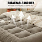 🛏️New arrival 40% OFF!☁️ Supportive & Warm Thick Bed Mattress Pad – Extra Comfort, Breathable & Machine Washable 🧼