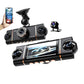 🏆40% Off!🚗4-Channel HD Dashcam with Front Interior Rear Recording🎥