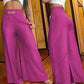👖40% OFF!💃 Women's trousers – High waist, wide leg, with belt accent & versatile look ✨
