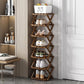 👞🪵Foldable, No-Assembly Bamboo Shoe Rack | 5-Second Scissor-X-Frame Setup🎋
