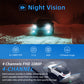 📹40% OFF!📷4-Channel HD Dash Cam with Night Vision