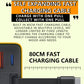 ⚡📱Multiport 65W PD Wall Charger | Built‑in Retractable Type‑C Cable