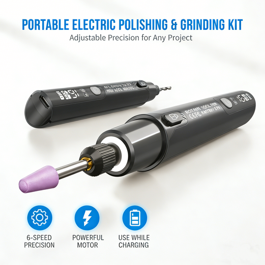 🛠️⚙️Portable Electric Rotary Grinding, Polishing, and Engraving Kit |  DIY Crafts and Model Making🔄