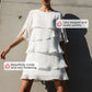 🌸Spring Sale 40% OFF🎁👗Women's Elegant Layered Ruffle Sleeve Dress – Effortless Style for Every Occasion💃