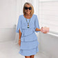 🌸Spring Sale 40% OFF🎁👗Women's Elegant Layered Ruffle Sleeve Dress – Effortless Style for Every Occasion💃
