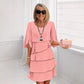 🌸Spring Sale 40% OFF🎁👗Women's Elegant Layered Ruffle Sleeve Dress – Effortless Style for Every Occasion💃
