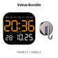 🕰️50K+ SOLD!🛏️ 40% OFF! Home & Office Digital Clock – Gentle wake-up, no startling alarms! Adjustable brightness, quiet at night. Shows temperature too. A reliable companion for your daily routine.🌙