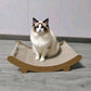 🐱🛋️ Heavy-Duty Sisal Cat Lounger | Stable Frame for Large and Multiple Cats✨