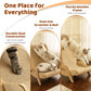 🐱🛋️ Heavy-Duty Sisal Cat Lounger | Stable Frame for Large and Multiple Cats✨