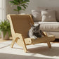 🐱🛋️ Heavy-Duty Sisal Cat Lounger | Stable Frame for Large and Multiple Cats✨