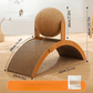 🐱🌾Natural Sisal Cat Scratching Ball with Cardboard Scratch Pad🕳️