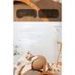 🐱🌾Natural Sisal Cat Scratching Ball with Cardboard Scratch Pad🕳️