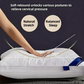 🥰40% OFF! ☁️High-Resilience Down-Like Pillow Set (2-Piece) 💤Instantly feel like you're floating on clouds—all-night support without flattening!