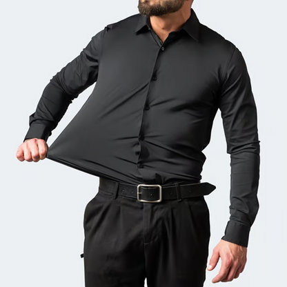 👔40% OFF!🌞Men’s High-Stretch Wrinkle-Free Shirt – Ultra-Comfortable, Breathable & Always Crisp for Work or Weekend✨