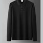 👔40% OFF NOW! ⚡ Men's Business-Casual Long Sleeve Shirt – Breathable, Classic Collar & Refined Placket (S–L) 🏢