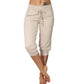 🥳SUMMER HOT SALE🥳💞50K+ SOLD!💥40% OFF! 🔥 Drawstring Waist Cropped Sweatpants for Lounging 🏠💤