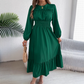 👗New arrival 40% OFF!🥰Women's Long-Sleeve Smocked Ruffle Maxi Dress