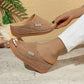 👡New arrival 40% OFF!🤍Women's Casual Wedge Slide Sandals