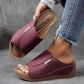 👡New arrival 40% OFF!🤍Women's Casual Wedge Slide Sandals