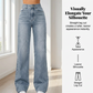 👖40% OFF NOW! 🔥 Women's High-Waisted Straight Leg Denim Jeans – Flattering Fit, Comfortable Stretch & Versatile Everyday Style ✨