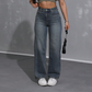 👖40% OFF NOW! 🔥 Women's High-Waisted Straight Leg Denim Jeans – Flattering Fit, Comfortable Stretch & Versatile Everyday Style ✨