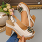 ☀️New arrival 45% OFF!🏖️Elegant Peep-Toe Buckle Heeled Sandals