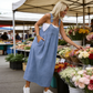 👗Women's Casual Loose Overall Dress – Relaxed Fit, Side Pockets & Breathable Fabric ✨