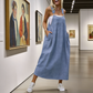 👗Women's Casual Loose Overall Dress – Relaxed Fit, Side Pockets & Breathable Fabric ✨