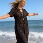 💃New arrival 40% OFF!🐆Women's V-Neck Leopard Print Maxi Dress