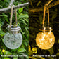 🫙✨Solar-Powered Crackle-Glass Jar Lantern | For Garden & Patio Decor🏮
