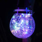 🫙✨Solar-Powered Crackle-Glass Jar Lantern | For Garden & Patio Decor🏮