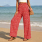 👖New arrival 40% OFF!💫Smocked High Waist Wide Leg Pants for Women – Flowy, Comfy & Tummy Control
