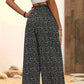 👖New arrival 40% OFF!💫Smocked High Waist Wide Leg Pants for Women – Flowy, Comfy & Tummy Control