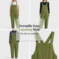 🌿New arrival 40% OFF!👖 Women's Casual Button-Front Overalls