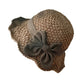 👒New arrival 40% OFF!🌞Elegant Woven Straw Sun Hat with Bow