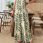 👡New arrival 40% OFF!🤍Women's Leaf Print Spaghetti Strap Jumpsuit