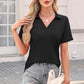 👕 LIMITED-TIME 50% OFF! ✨ Women's Casual V-Neck Collared T-Shirt – Elevated Everyday Tee, Soft & Relaxed Fit 🌿