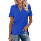 👕 LIMITED-TIME 50% OFF! ✨ Women's Casual V-Neck Collared T-Shirt – Elevated Everyday Tee, Soft & Relaxed Fit 🌿