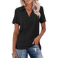 👕 LIMITED-TIME 50% OFF! ✨ Women's Casual V-Neck Collared T-Shirt – Elevated Everyday Tee, Soft & Relaxed Fit 🌿