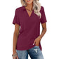 👕 LIMITED-TIME 50% OFF! ✨ Women's Casual V-Neck Collared T-Shirt – Elevated Everyday Tee, Soft & Relaxed Fit 🌿