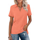 👕 LIMITED-TIME 50% OFF! ✨ Women's Casual V-Neck Collared T-Shirt – Elevated Everyday Tee, Soft & Relaxed Fit 🌿