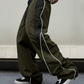 🖤New arrival 40% OFF!👟Men's Retro Side Stripe Wide-Leg Pants