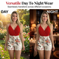 🌴50% OFF NOW!🍹 V-Neck & High-Waist Shorts Set – Tropical Print – 2-Piece Vacation Outfit 💃