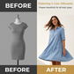 👗40% off!🤍Relaxed Fit A-Line Denim Dress with Mesh Sleeve Detail