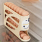 🥚🧊Gravity-Roll Egg Organizer – Space-Saving 30-Egg Fridge Storage Rack