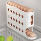 🥚🧊Gravity-Roll Egg Organizer – Space-Saving 30-Egg Fridge Storage Rack