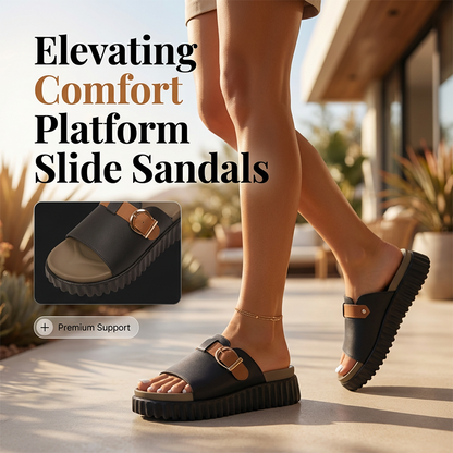 🏖️40% off!🩴Women's Comfortable Platform Slide Sandals