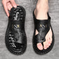 🩴40% OFF!✨Breathable Soft Leather Outdoor Sandals for Men in Plus Sizes