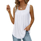 🌸50% OFF!🌴Women's Square Neck Sleeveless Vest T-Shirt